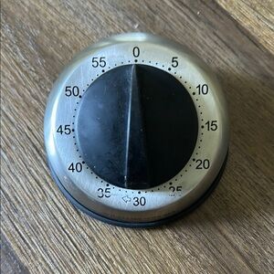 Williams Sonoma Black Kitchen Timer